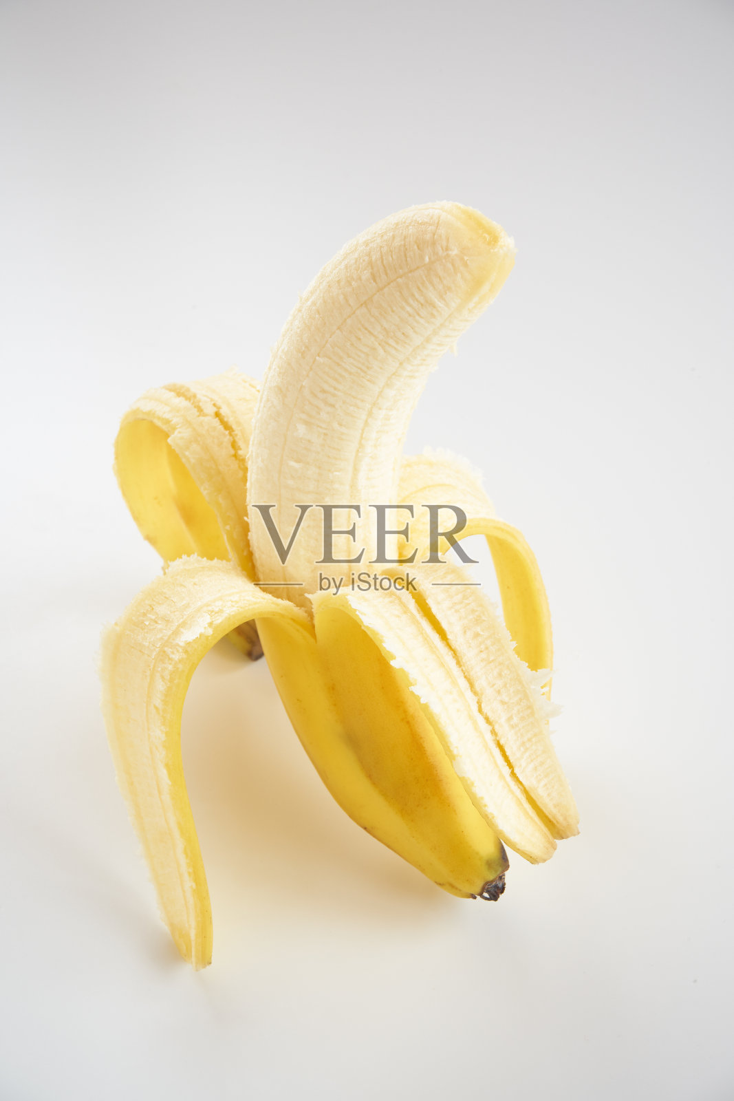 白色背景上的香蕉水果照片摄影图片