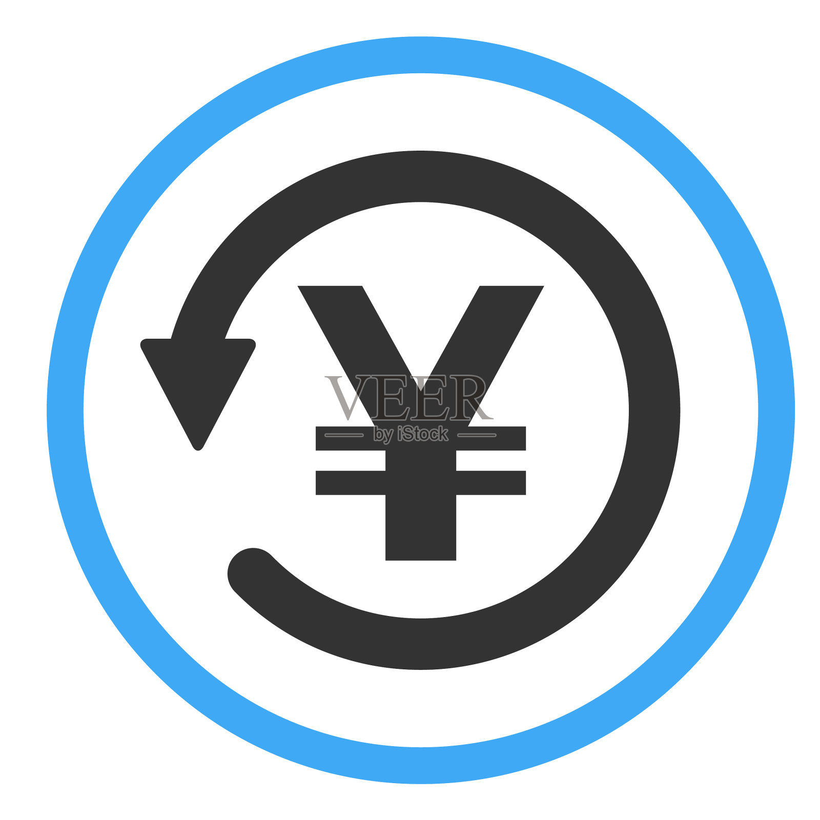 退单图标标志退单钱孤立上插画图片素材