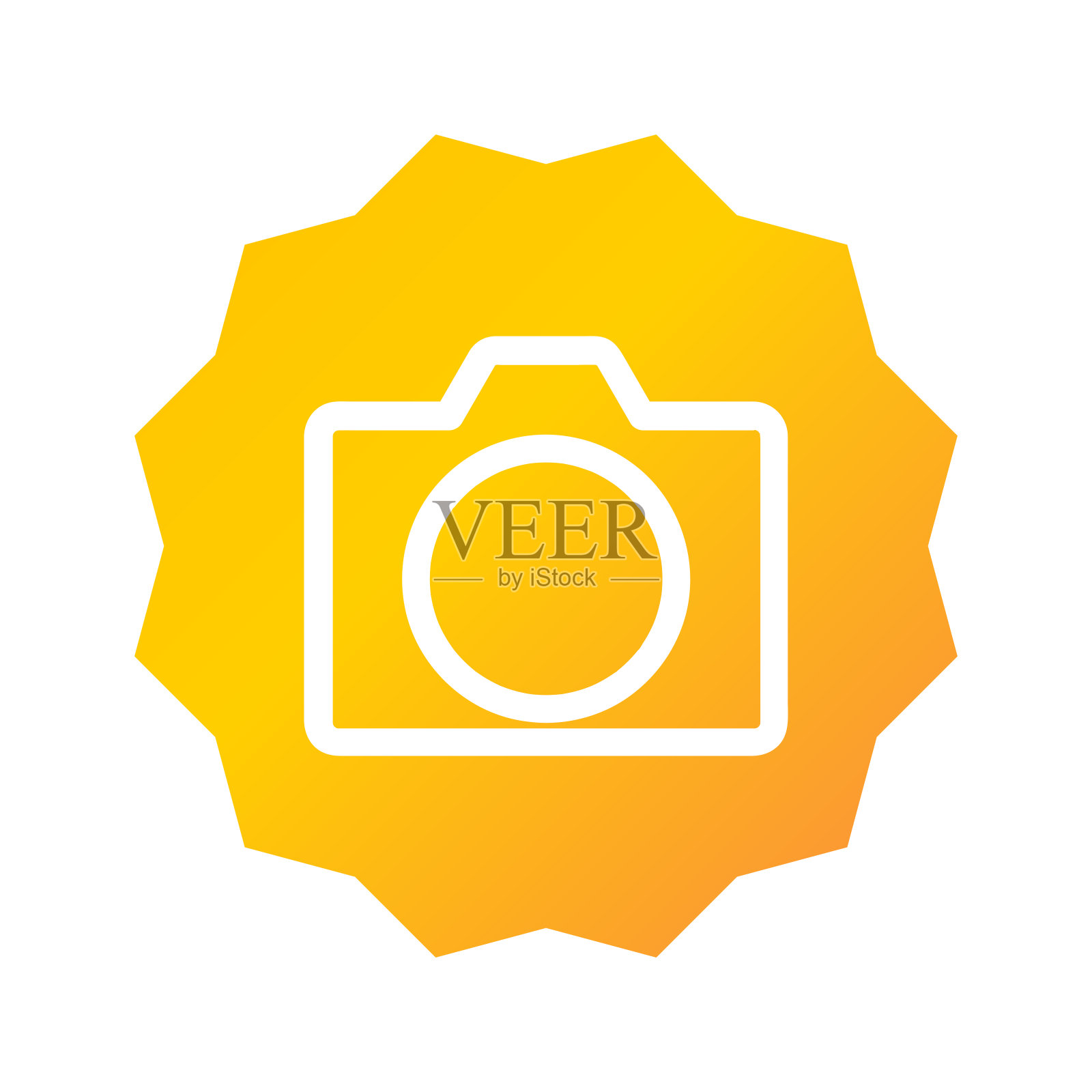 相机图标。相机插图。平面向量的图标。可用于,图标设计元素,ui,网页,应用程序。图标素材