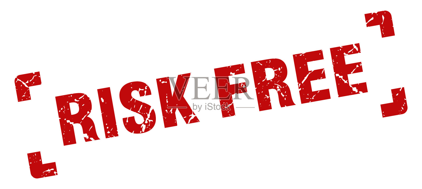 无风险邮票广场垃圾标志隔离插画图片素材