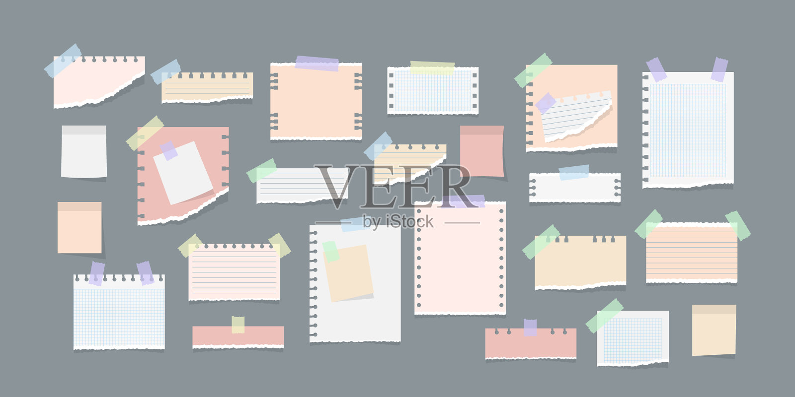 纸币贴纸插画图片素材