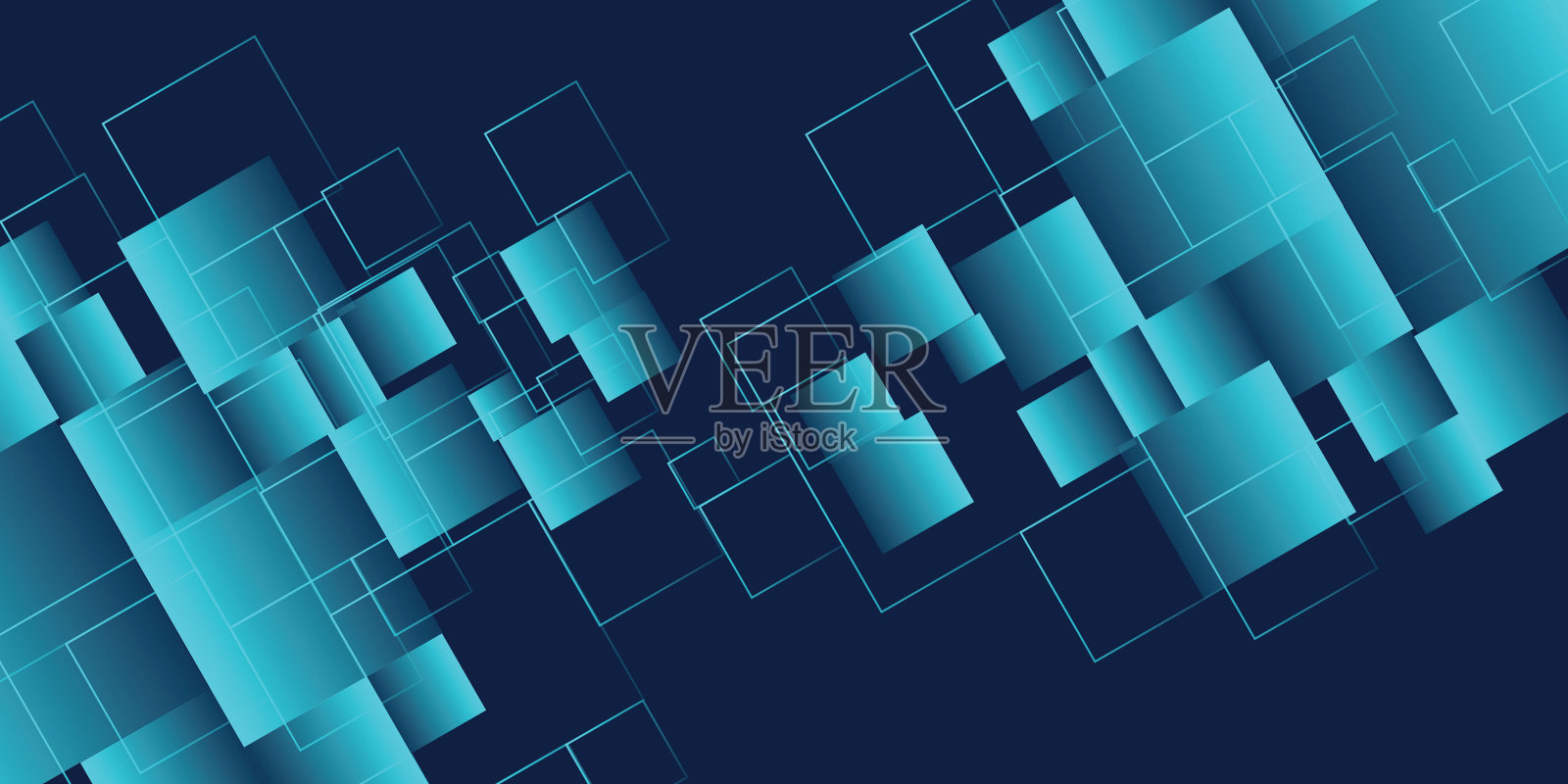 梯度广场在黑暗的背景插画图片素材