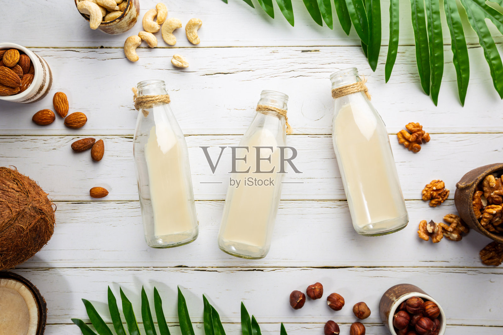 纯素非乳制品照片摄影图片