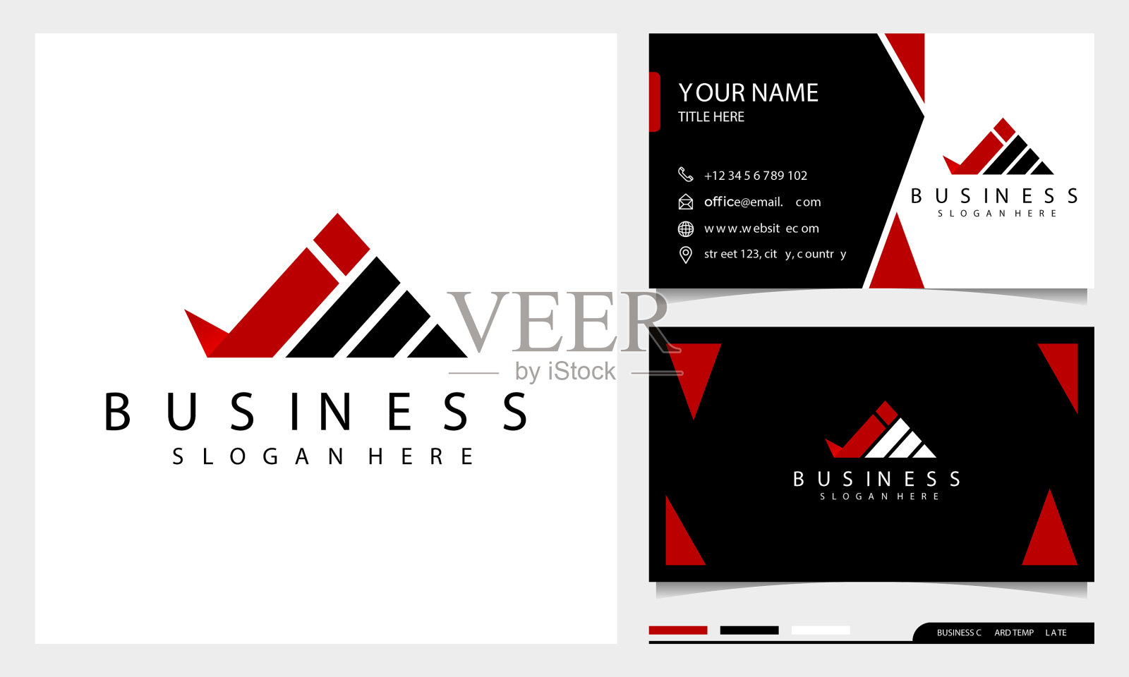 抽象j和m的初始标志设计与商业插画图片素材