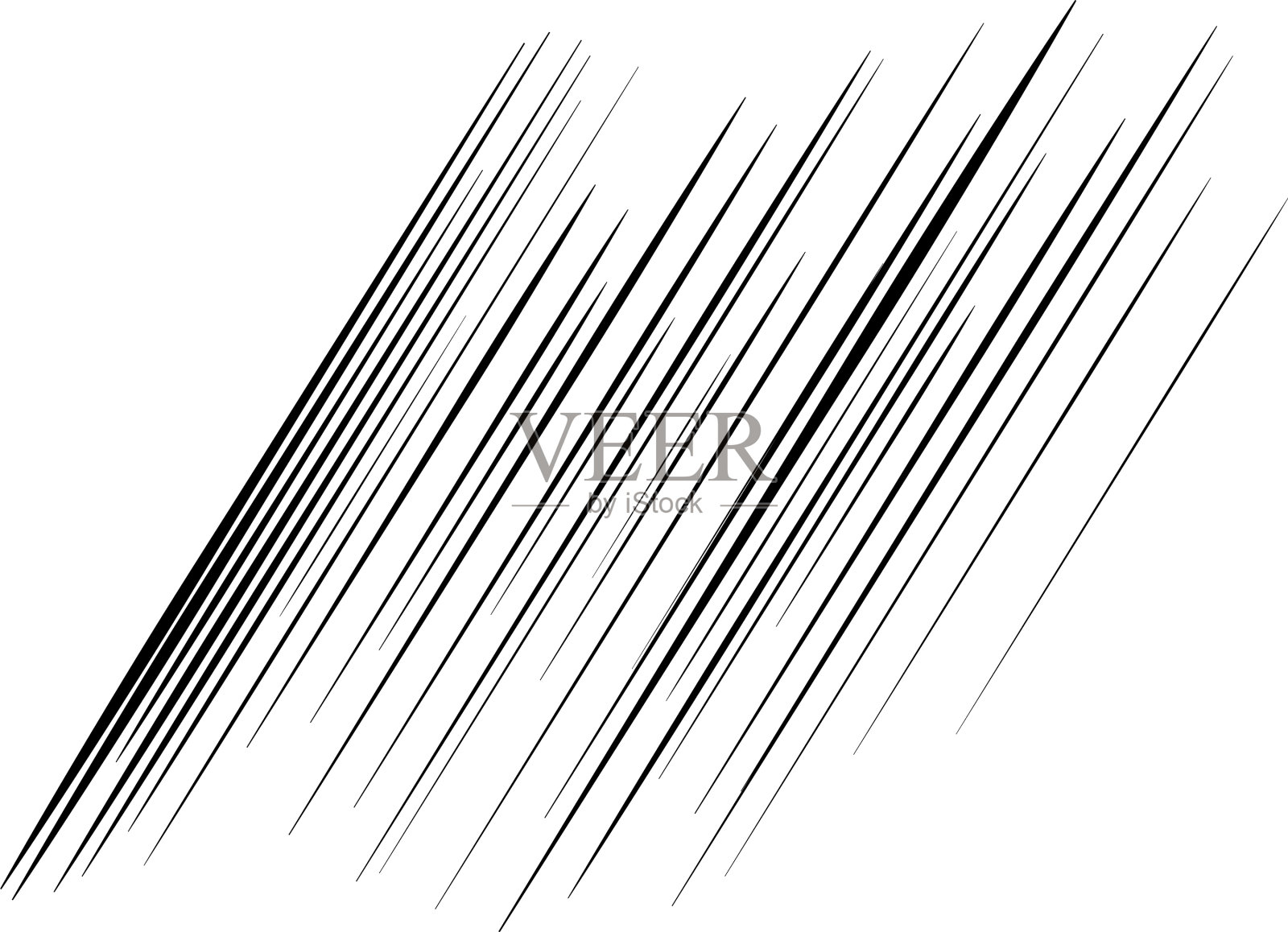 动态对角线和倾斜线元素插画图片素材