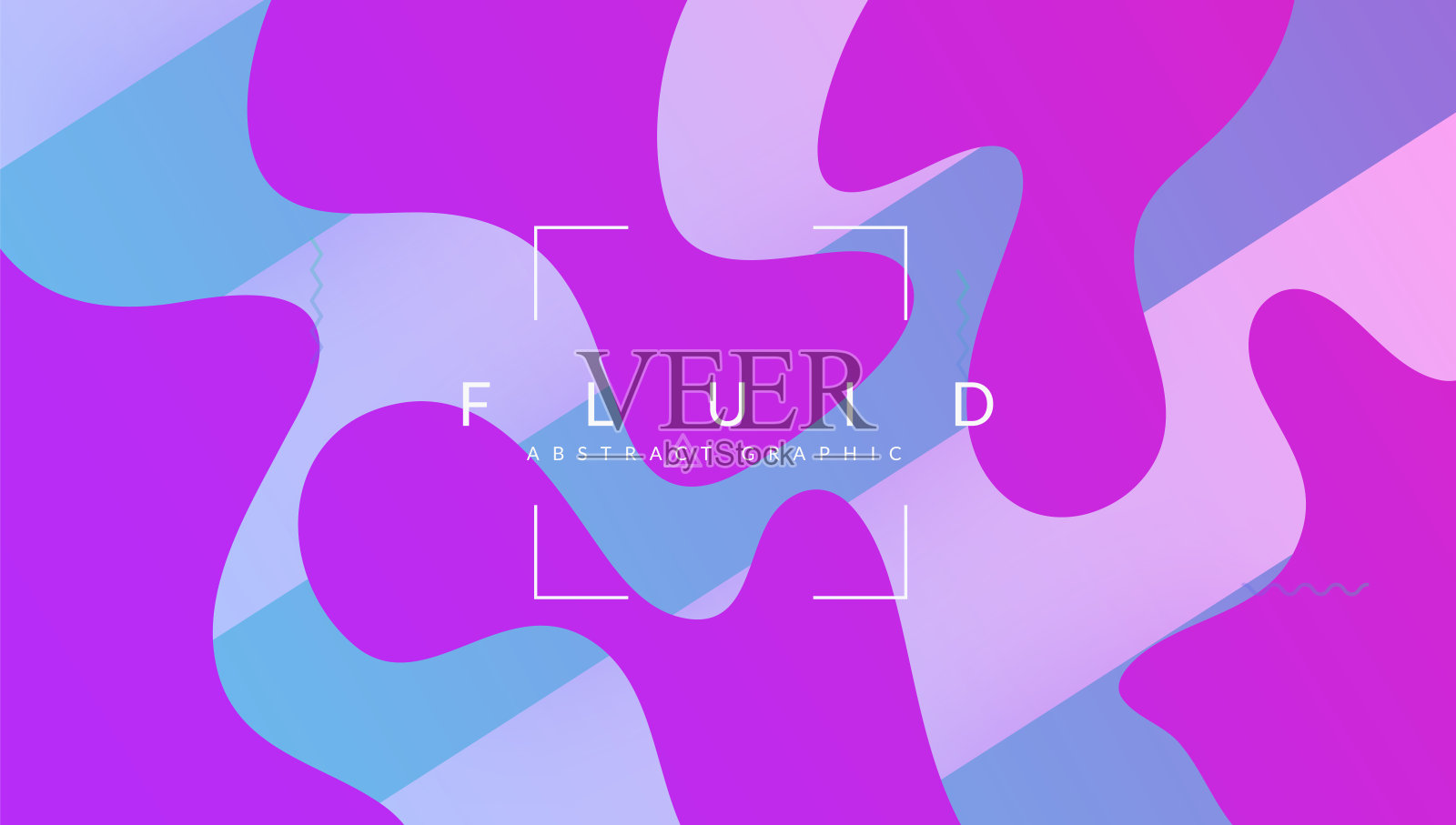 未来的封面。很酷的着陆页。时髦的页面。彩虹布局。3d现代飞行。数字化期刊。商业杂志。紫罗兰色的明亮的设计。洋红色的未来支付插画图片素材