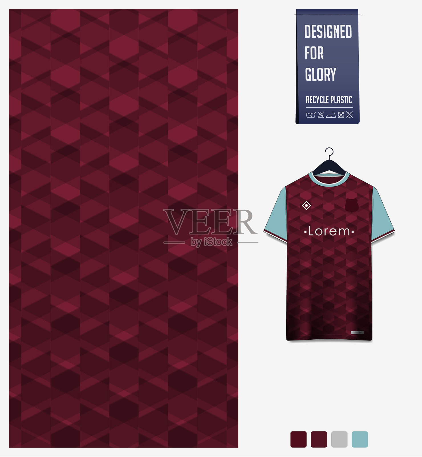 几何抽象的红葡萄酒背景织物图案插画图片素材