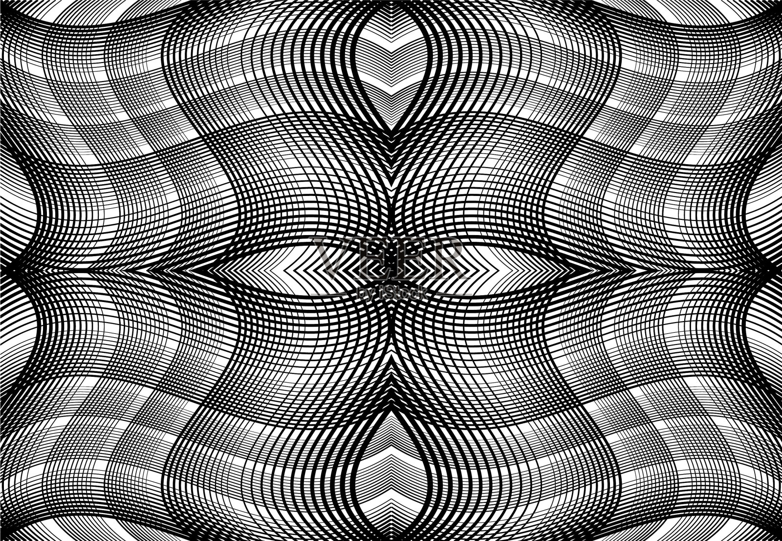 可重复和平铺网格网格之字形插画图片素材