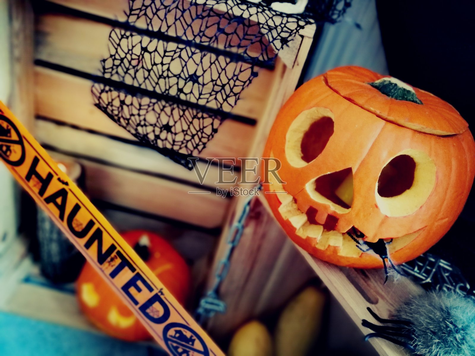 Halloweeen装饰照片摄影图片