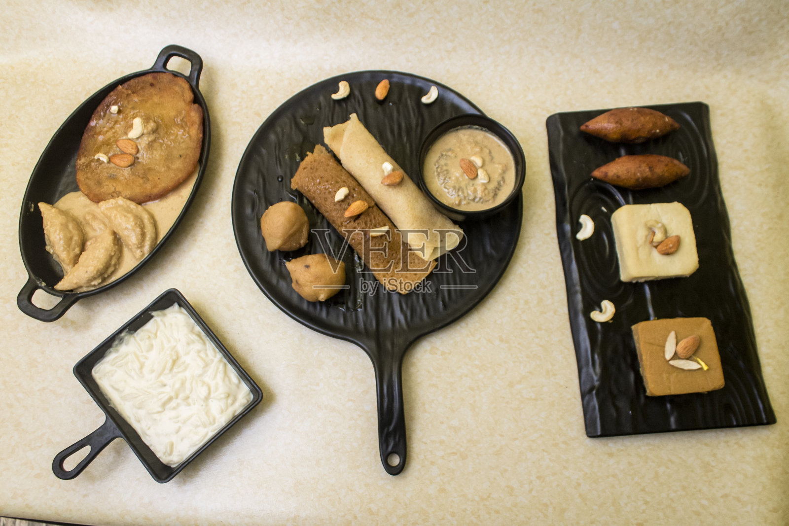 各种各样的孟加拉Pithe照片摄影图片