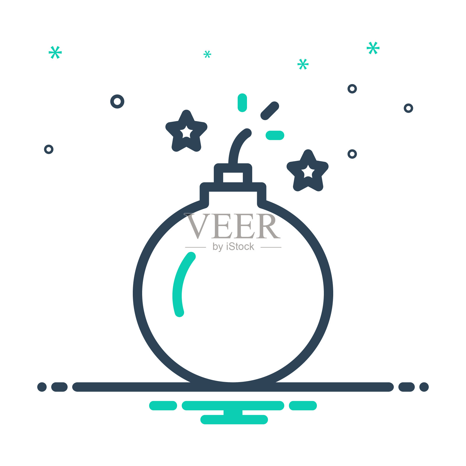 炸弹爆炸辕插画图片素材