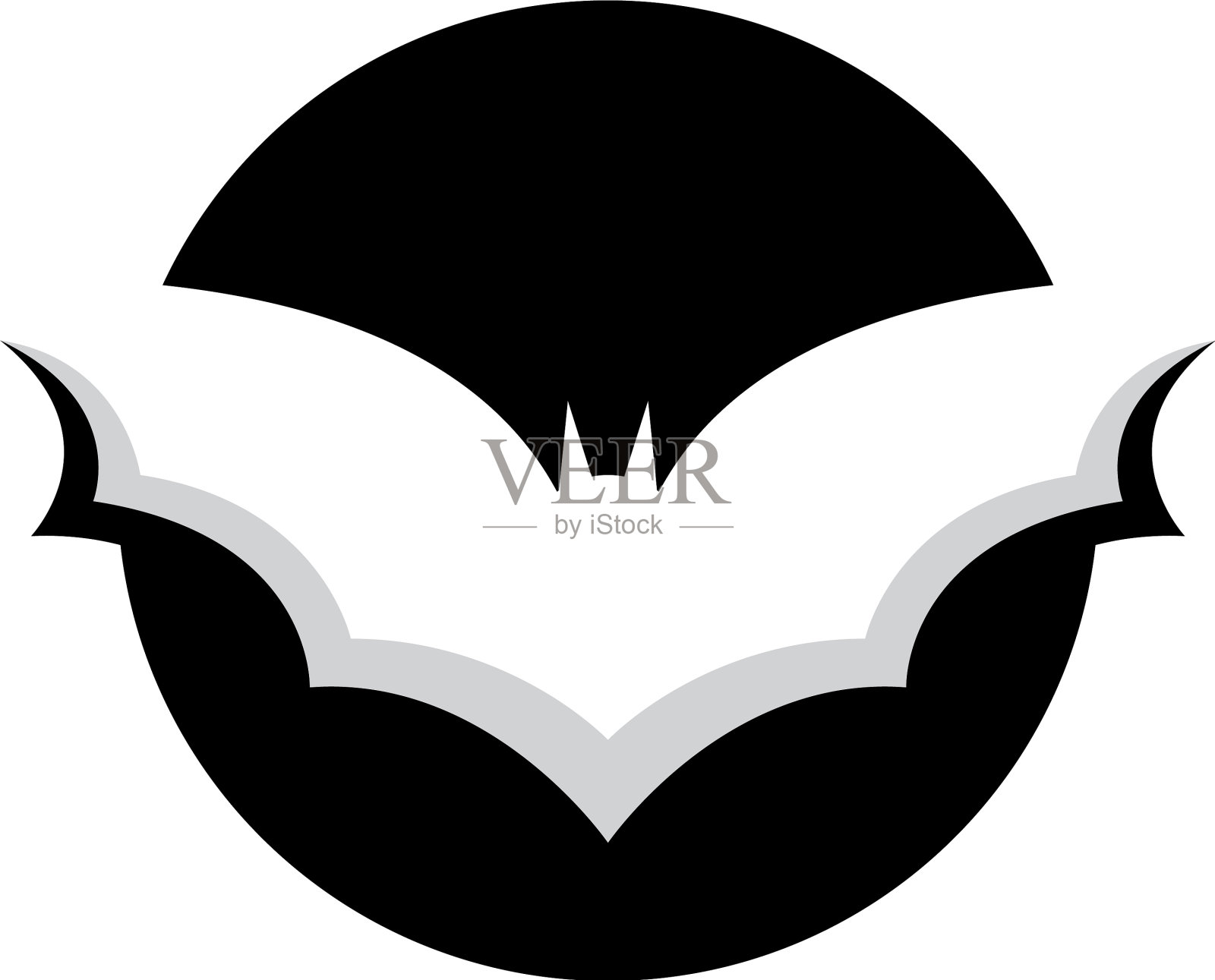 蝙蝠形象logo设计图标素材