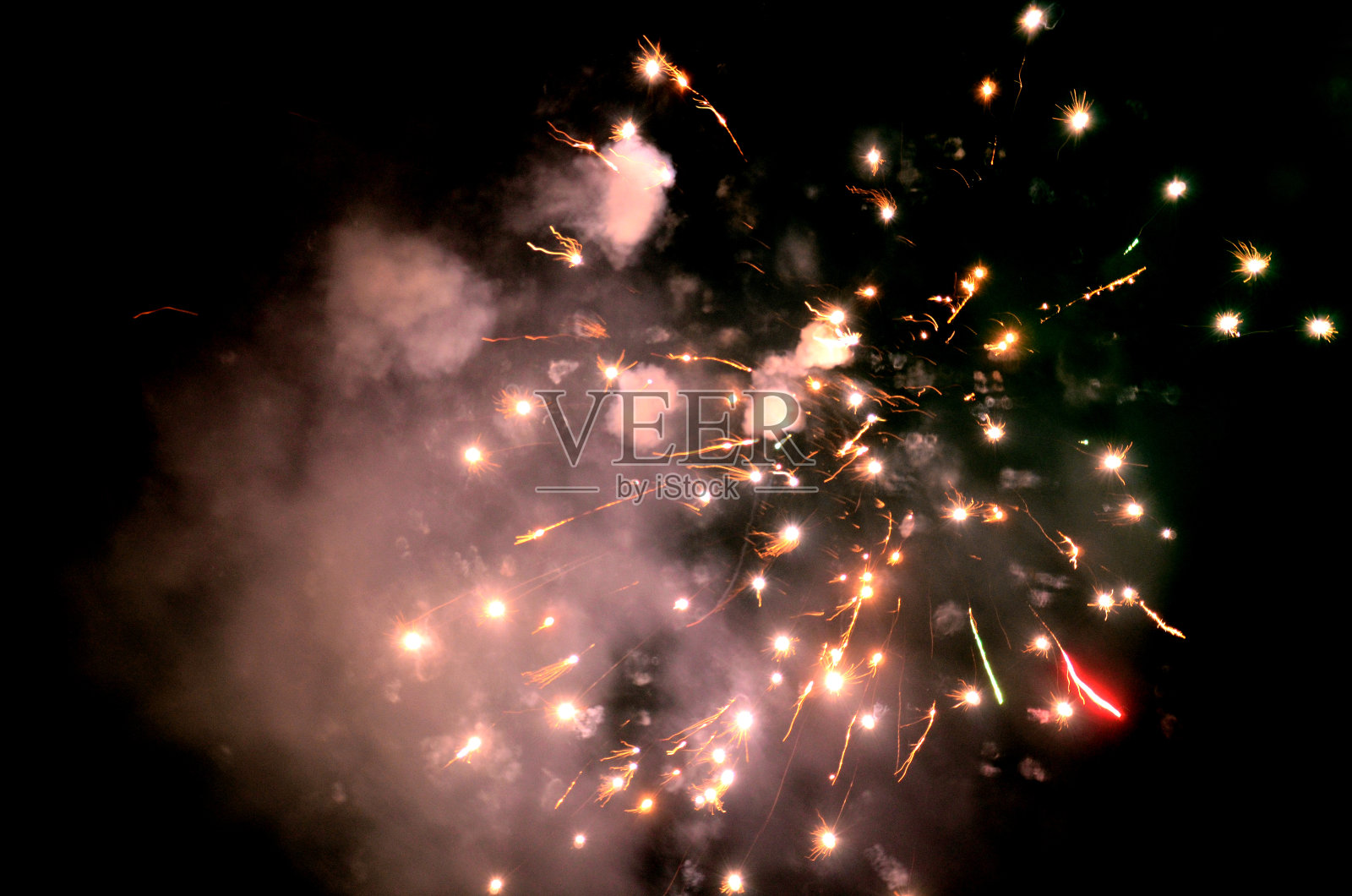 美丽多彩的烟花纹理背景在印度婚礼照片摄影图片