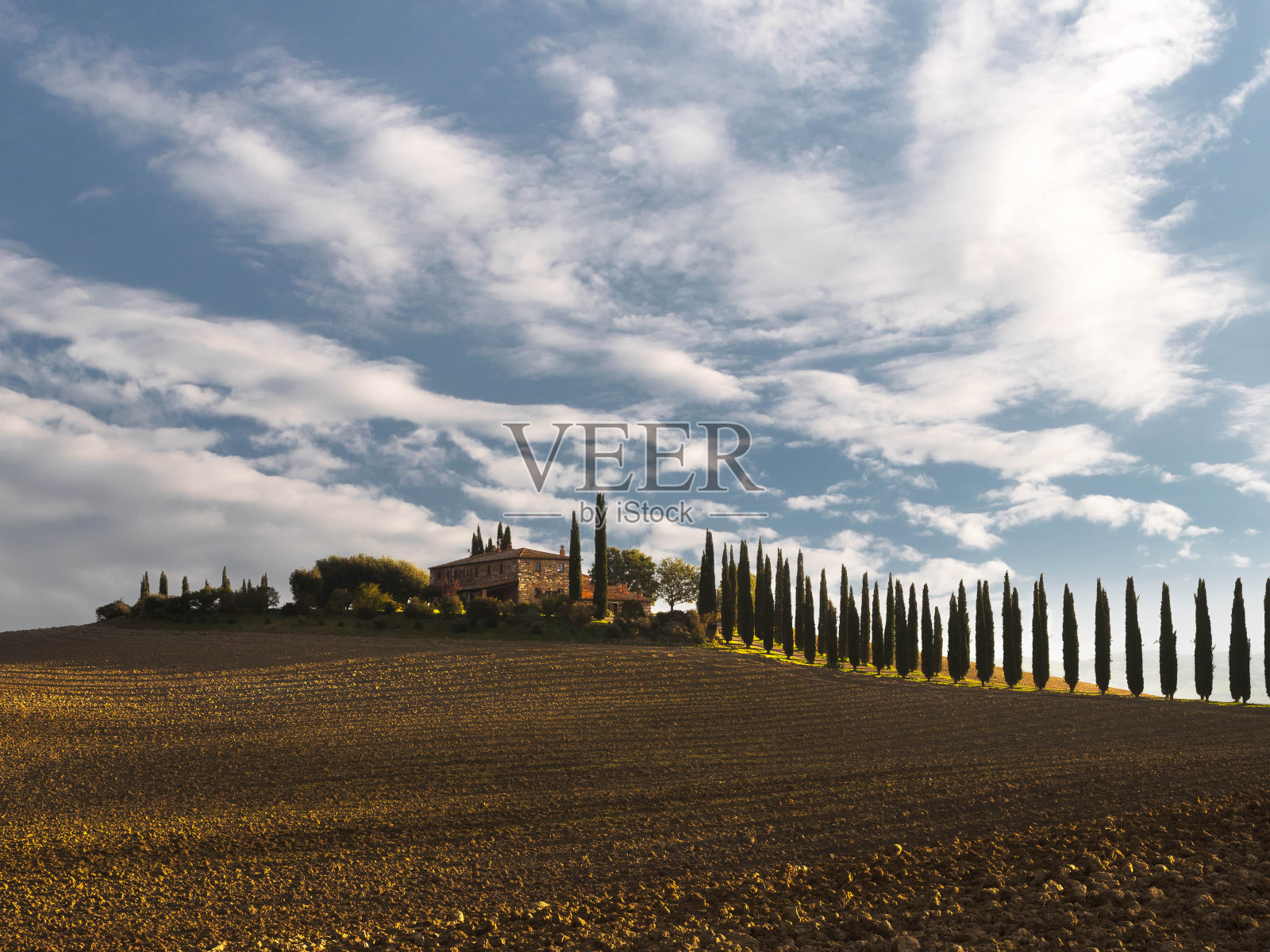 Poggio Covili一大早照片摄影图片