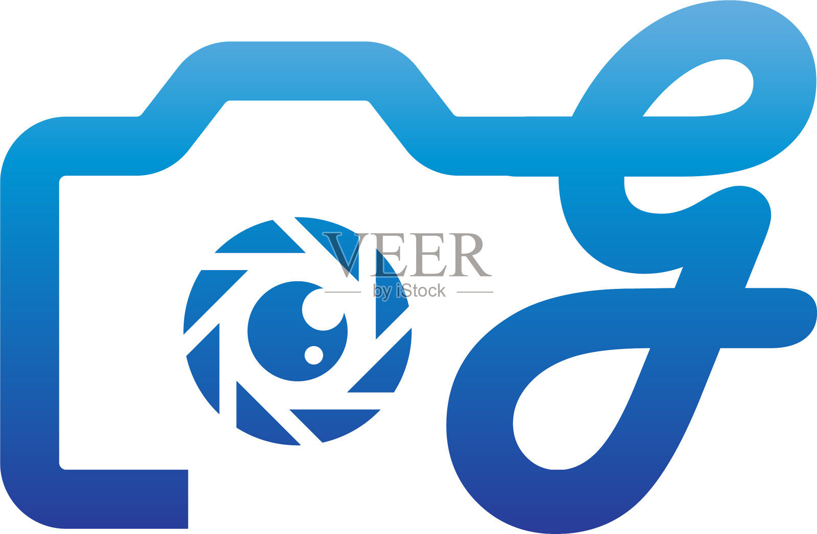 字母g是与logo摄影相结合的设计元素图片