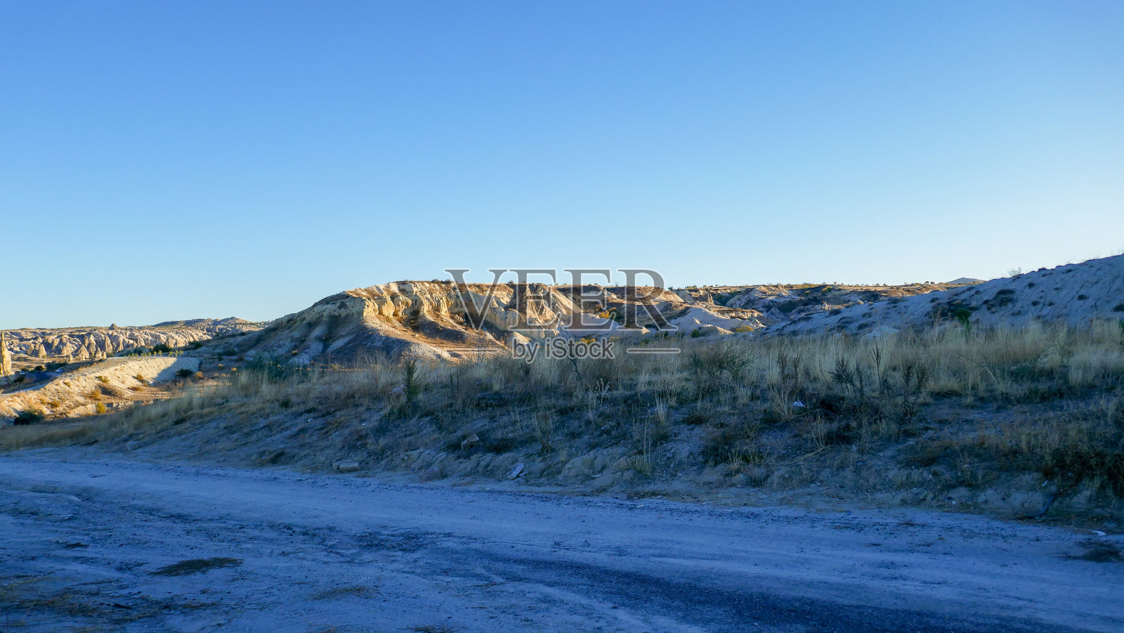 卡帕多西亚惊人的山谷,不寻常的浮雕照片摄影图片