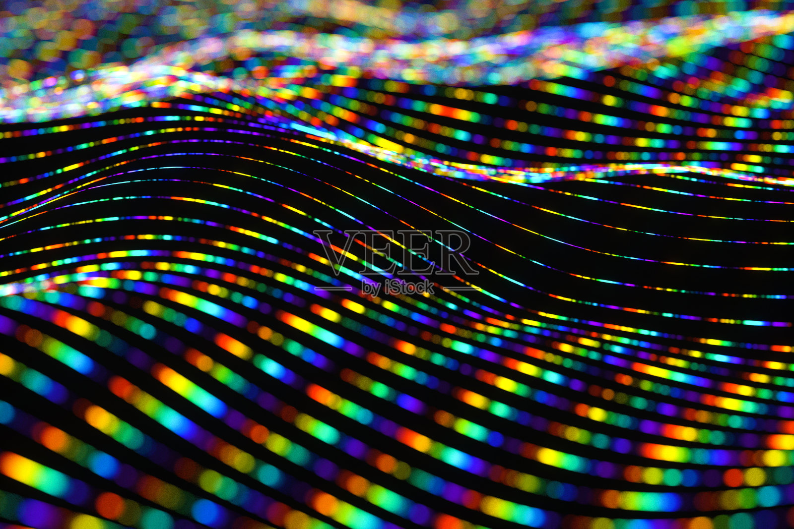 抽象波浪背景,3d渲染照片摄影图片