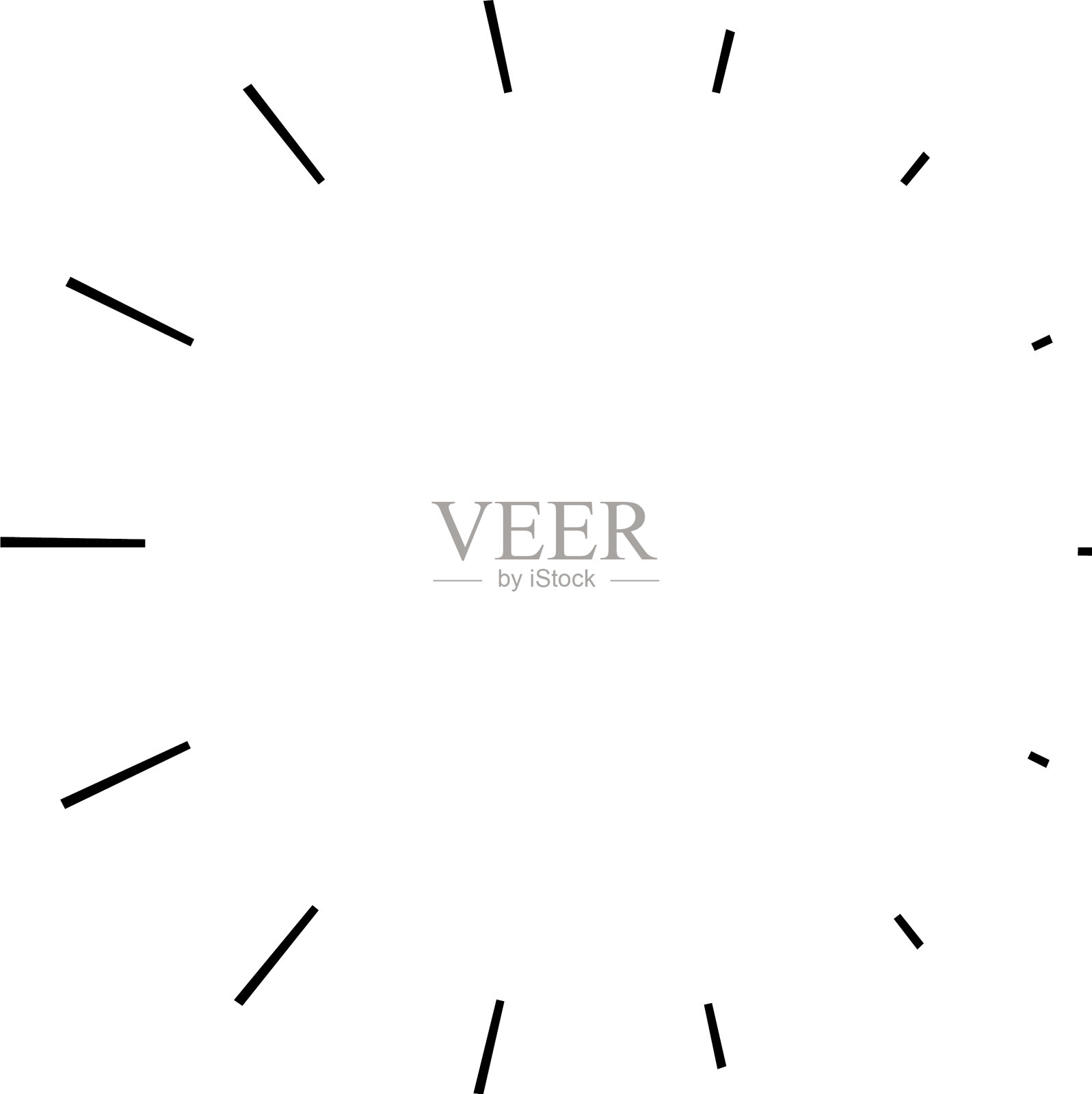 圆形辐射线发出射线插画图片素材