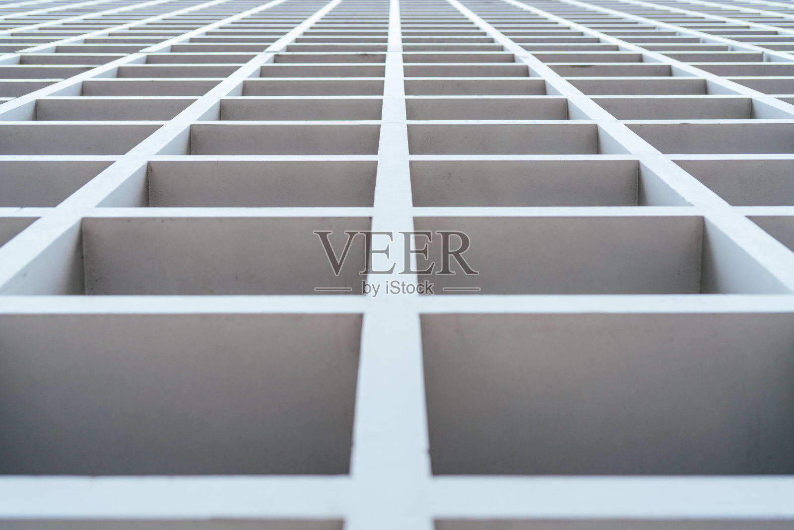 白色木质格子建筑背景照片摄影图片