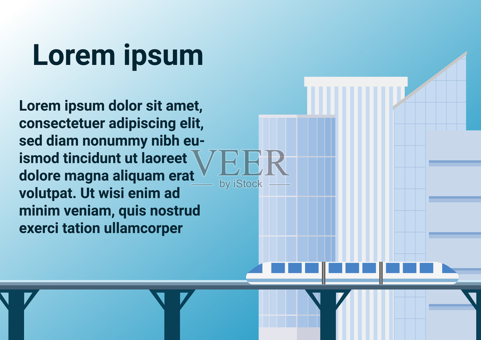 城市景观与插画图片素材