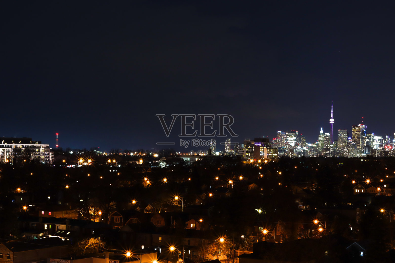 冬季多伦多市中心的风景,照片拍摄于多伦多东约克照片摄影图片