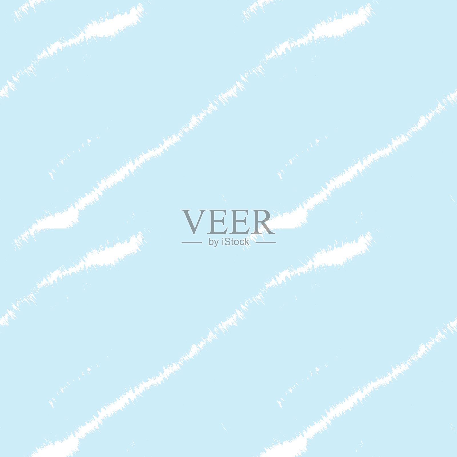 天蓝色笔触无缝毛皮图案插画图片素材