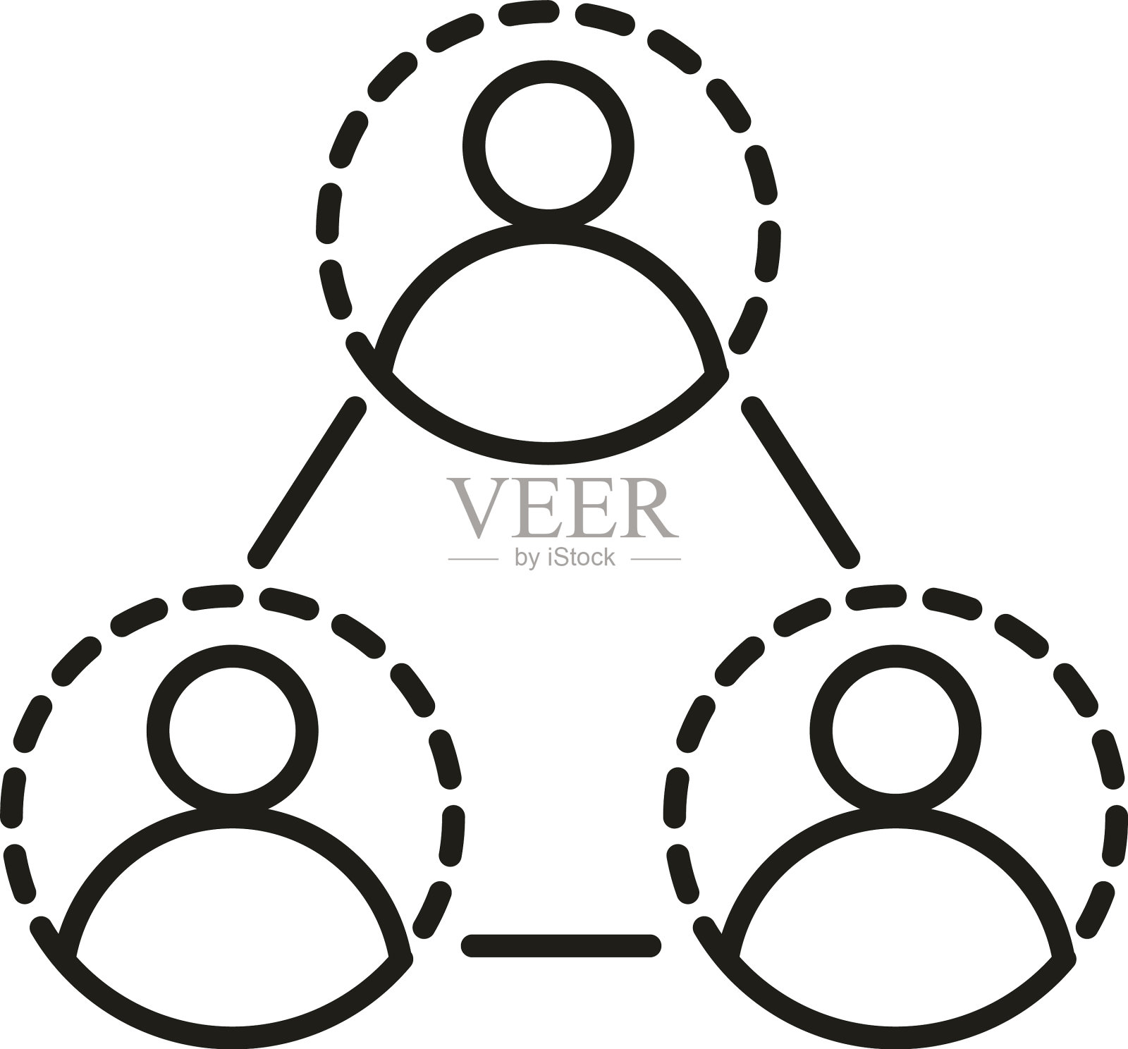 病毒防护和预防保持社会设计元素图片