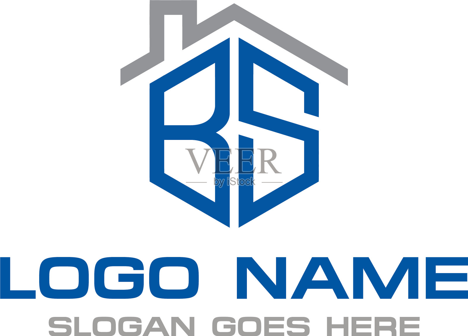 白色背景下的高角度视图插画图片素材