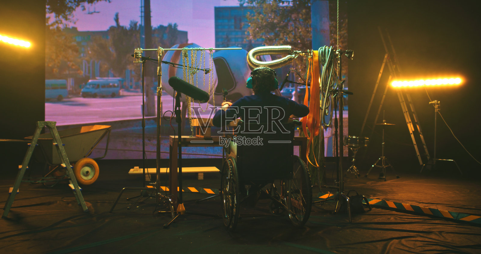 匿名残疾人创作电影配乐照片摄影图片