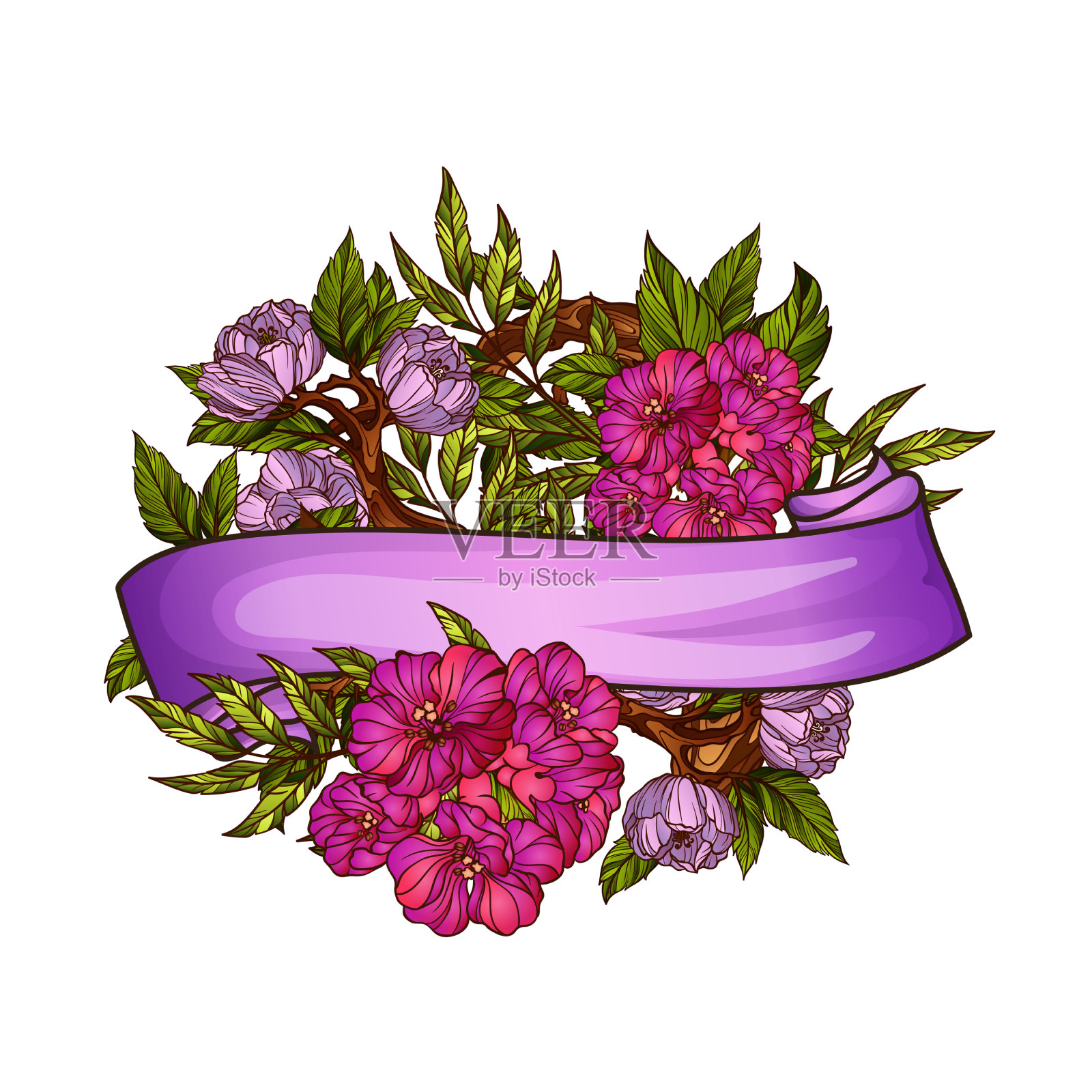 贺卡或邀请设计模板设计元素图片