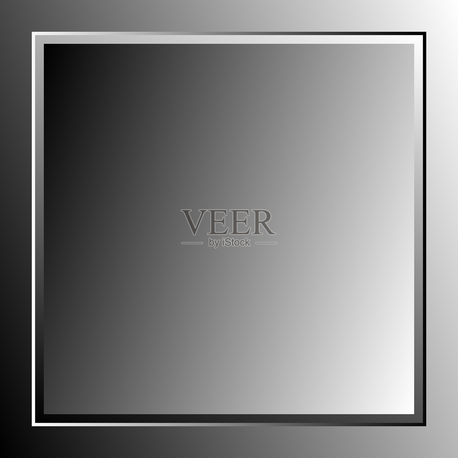 重叠的方块构成灰度的方块插画图片素材