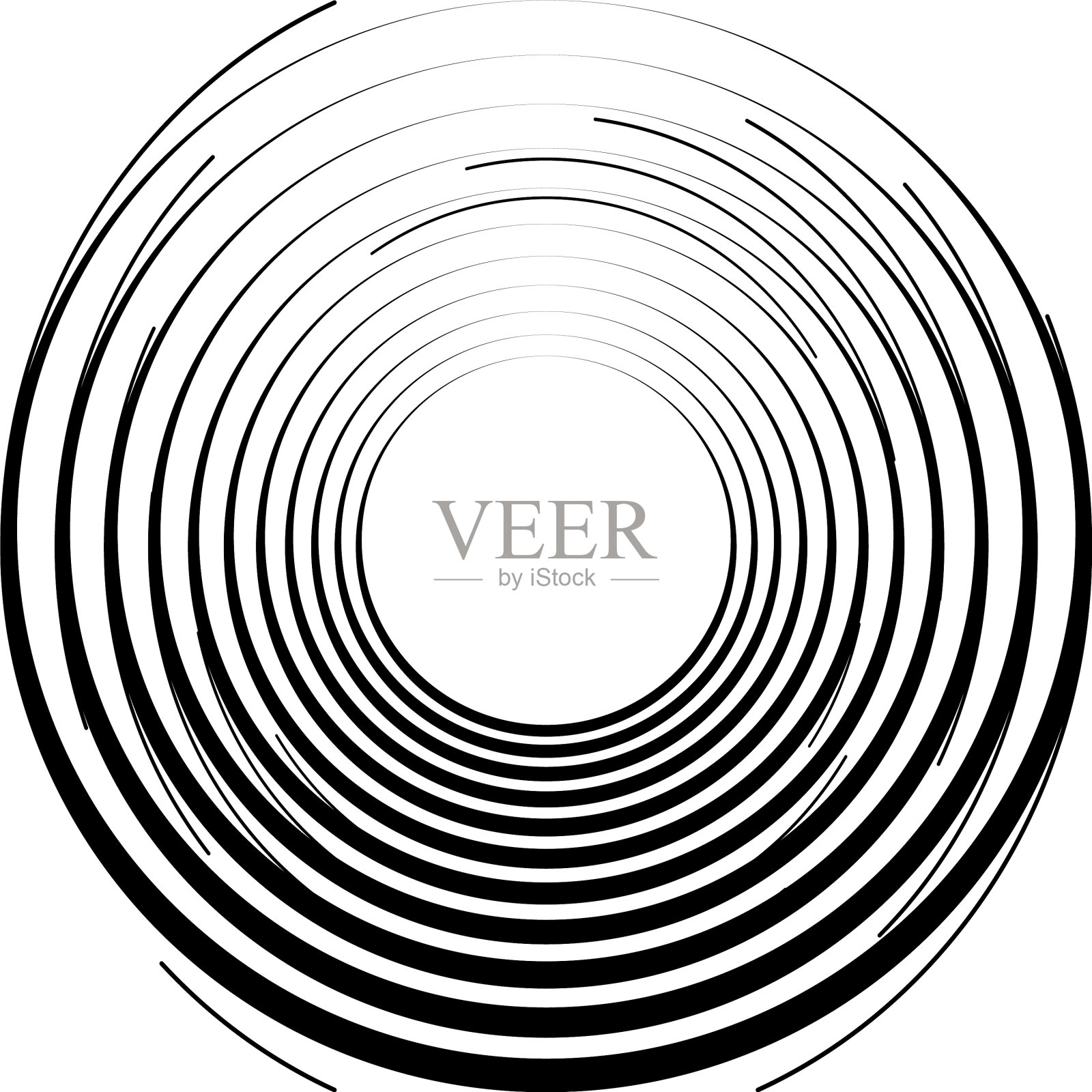 叠加抽象螺旋、漩涡、漩涡蜗壳插画图片素材