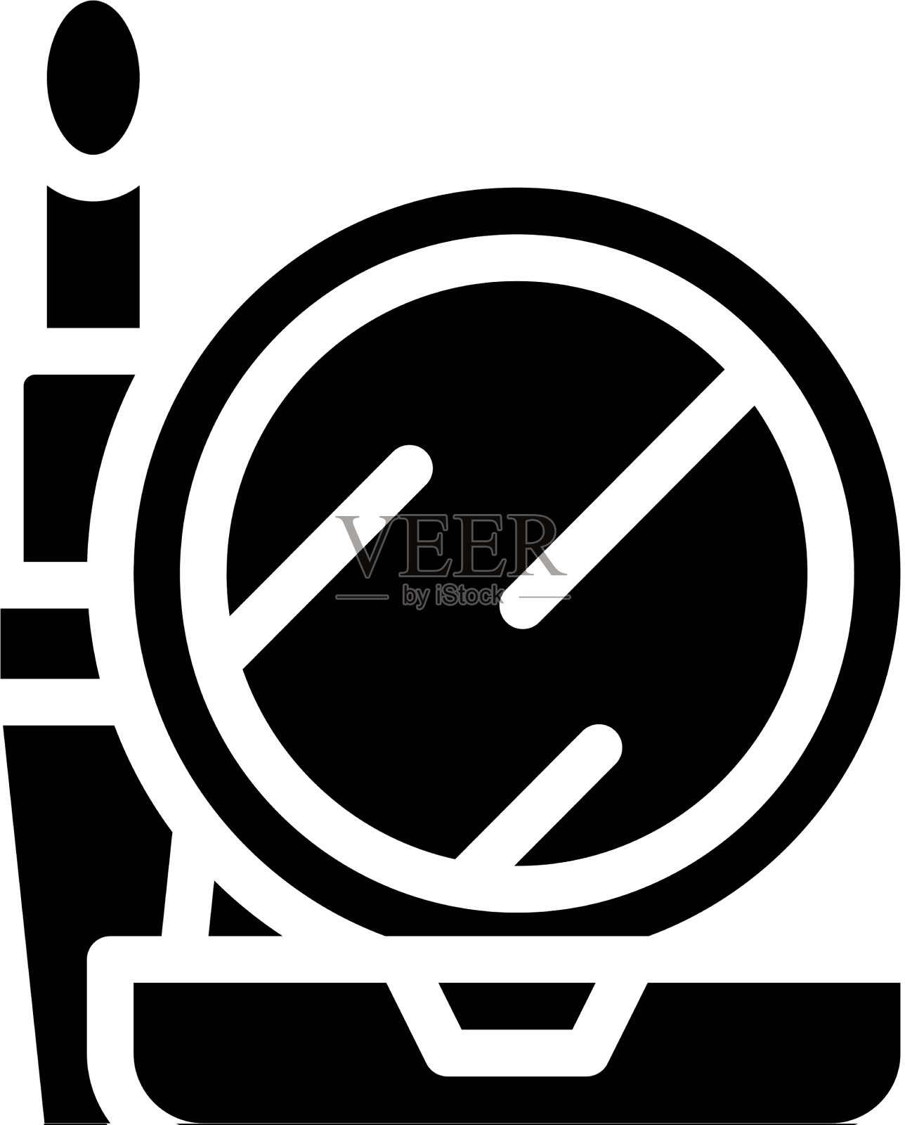 化妆品和镜像字形图标插画图片素材