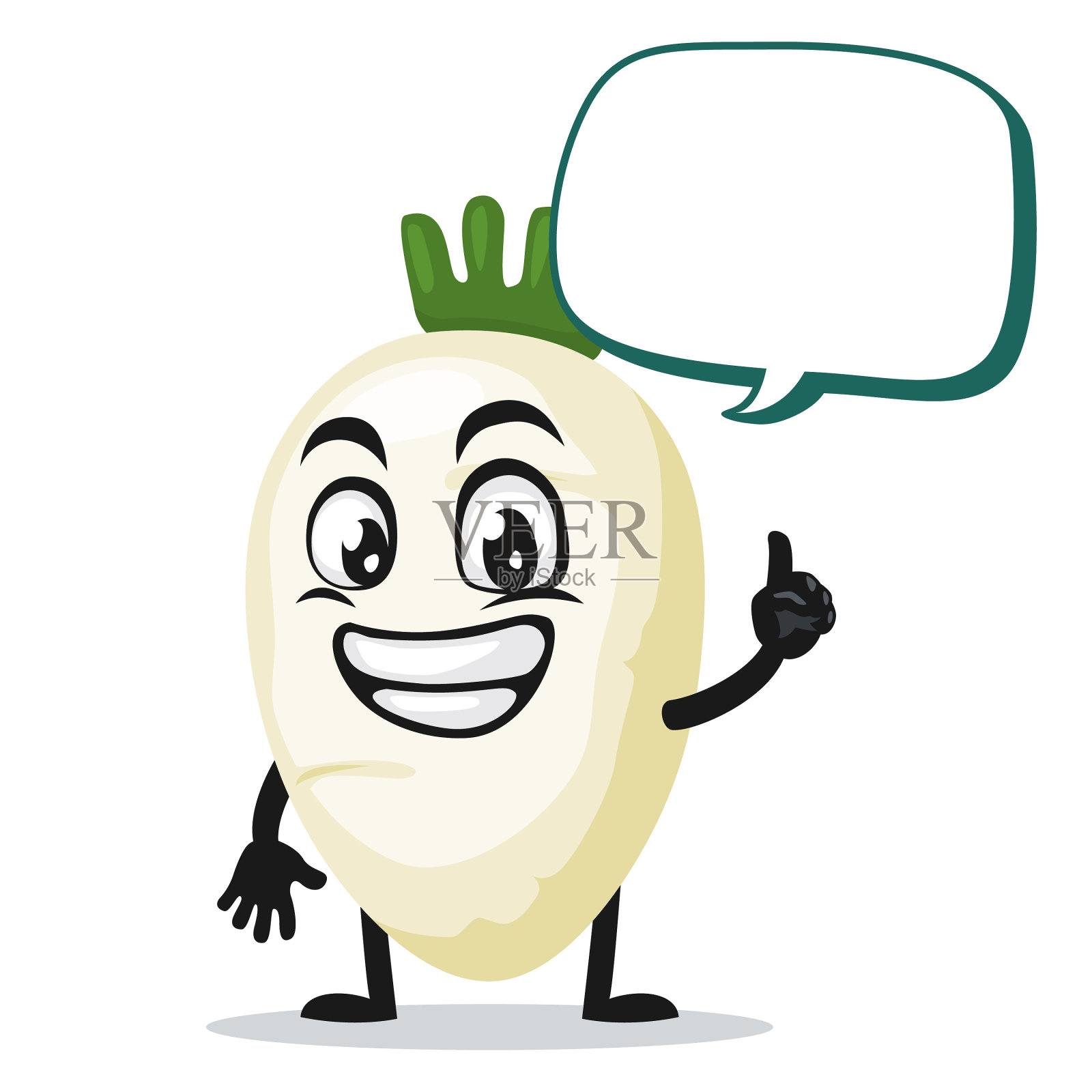 萝卜吉祥物或人物插画图片素材