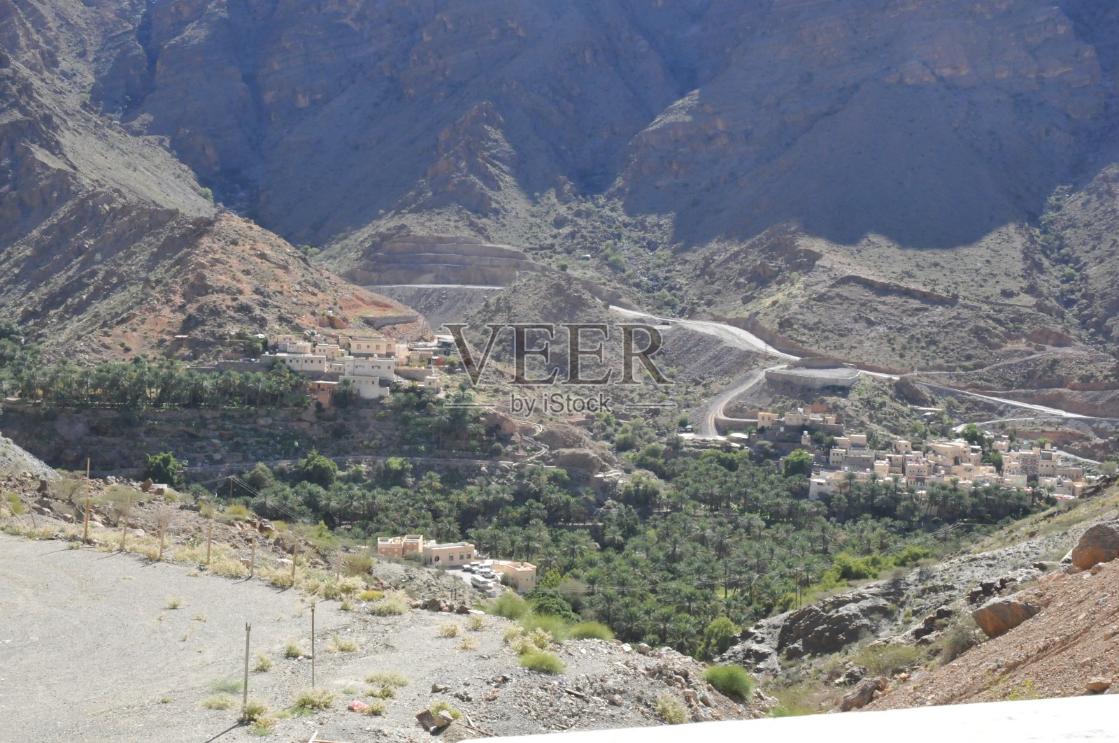 阿曼的古老村庄照片摄影图片