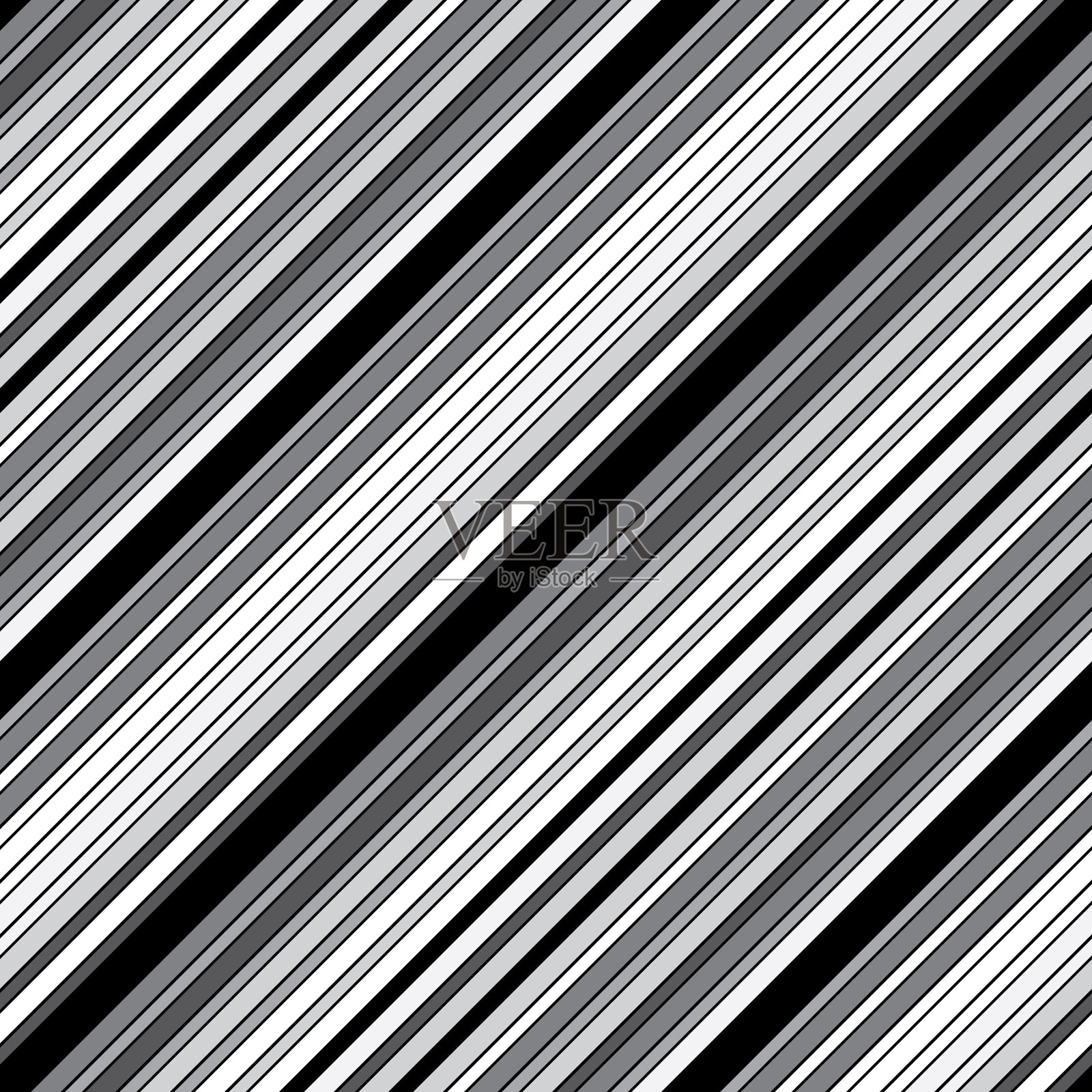 无缝模式与斜灰色线插画图片素材