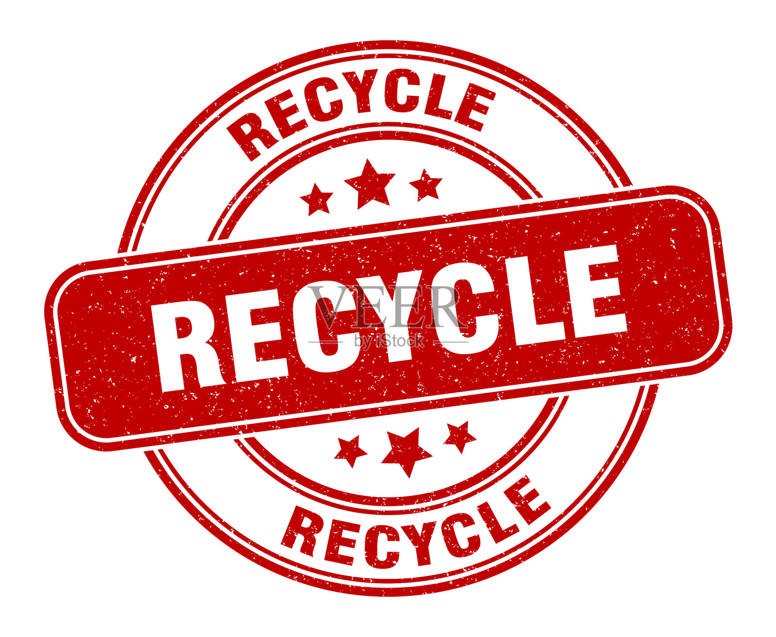 循环邮票循环标签循环垃圾标志插画图片素材