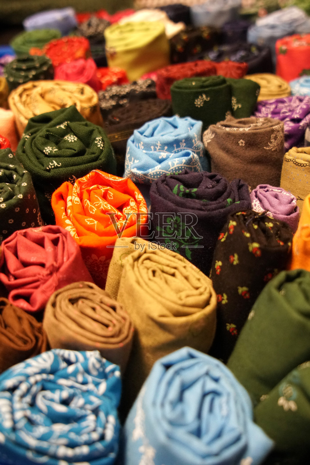 传统服装的传统面料照片摄影图片