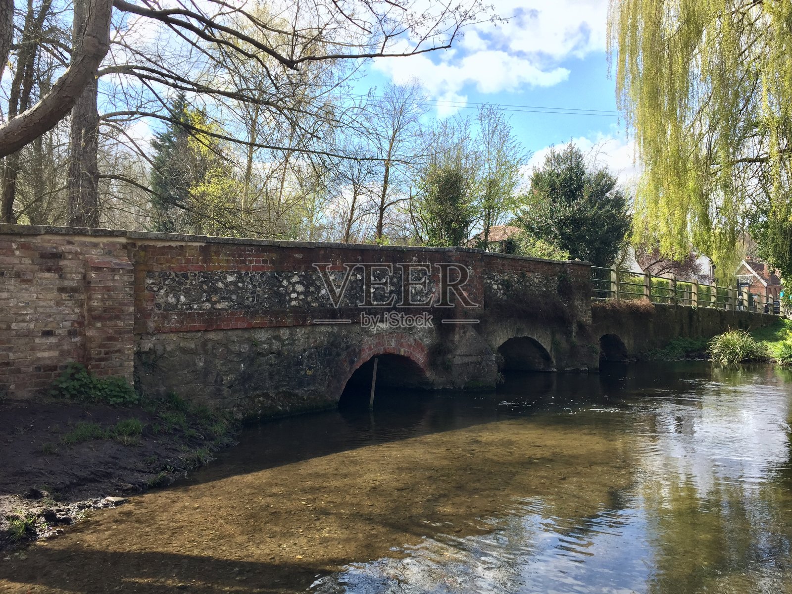 肖勒姆桥,英国肯特郡照片摄影图片