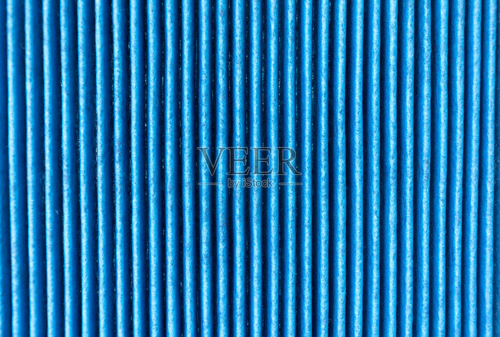 内部空气过滤器纹理和蓝色滤料,蓝色纹理和背景照片摄影图片