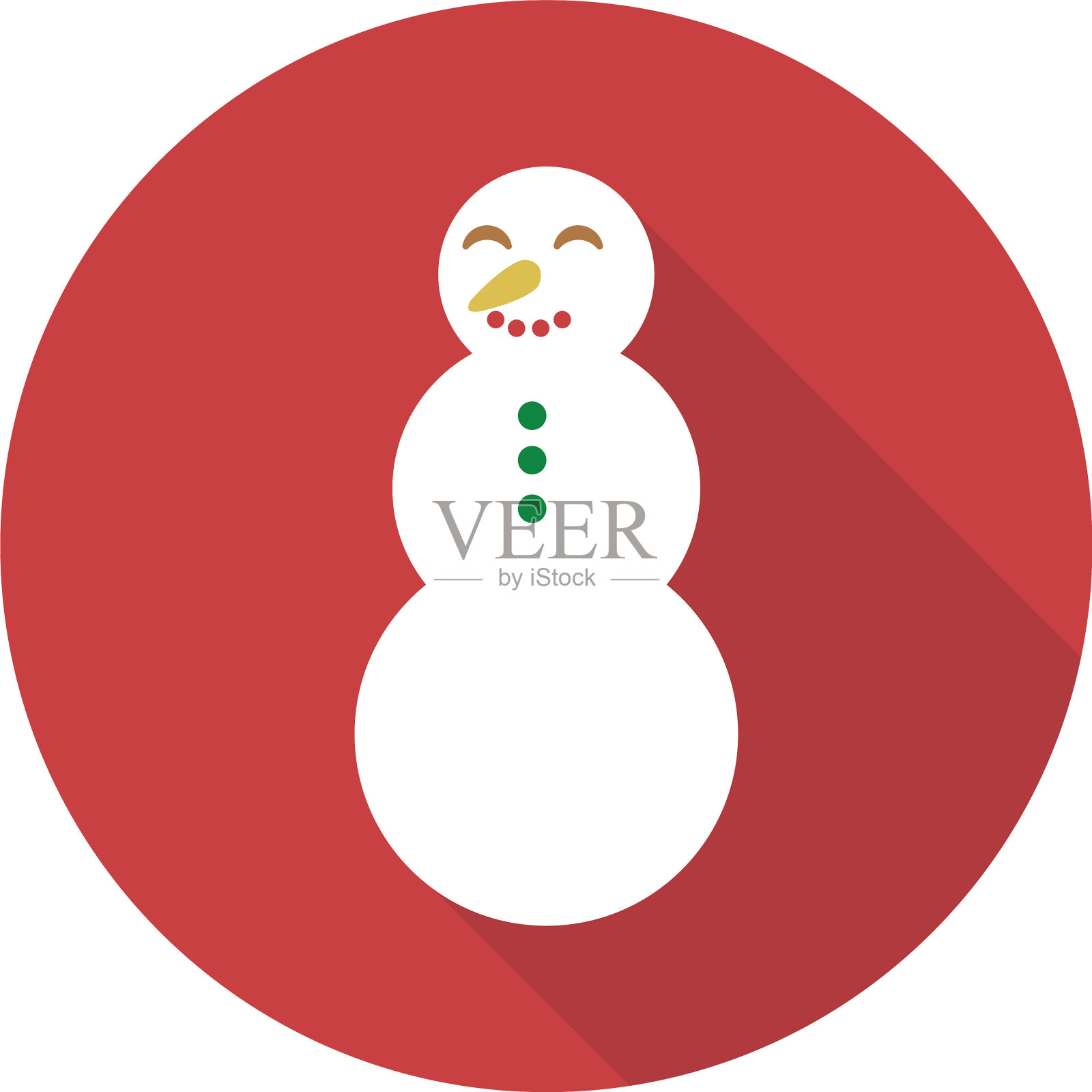 雪人图标设计元素图片