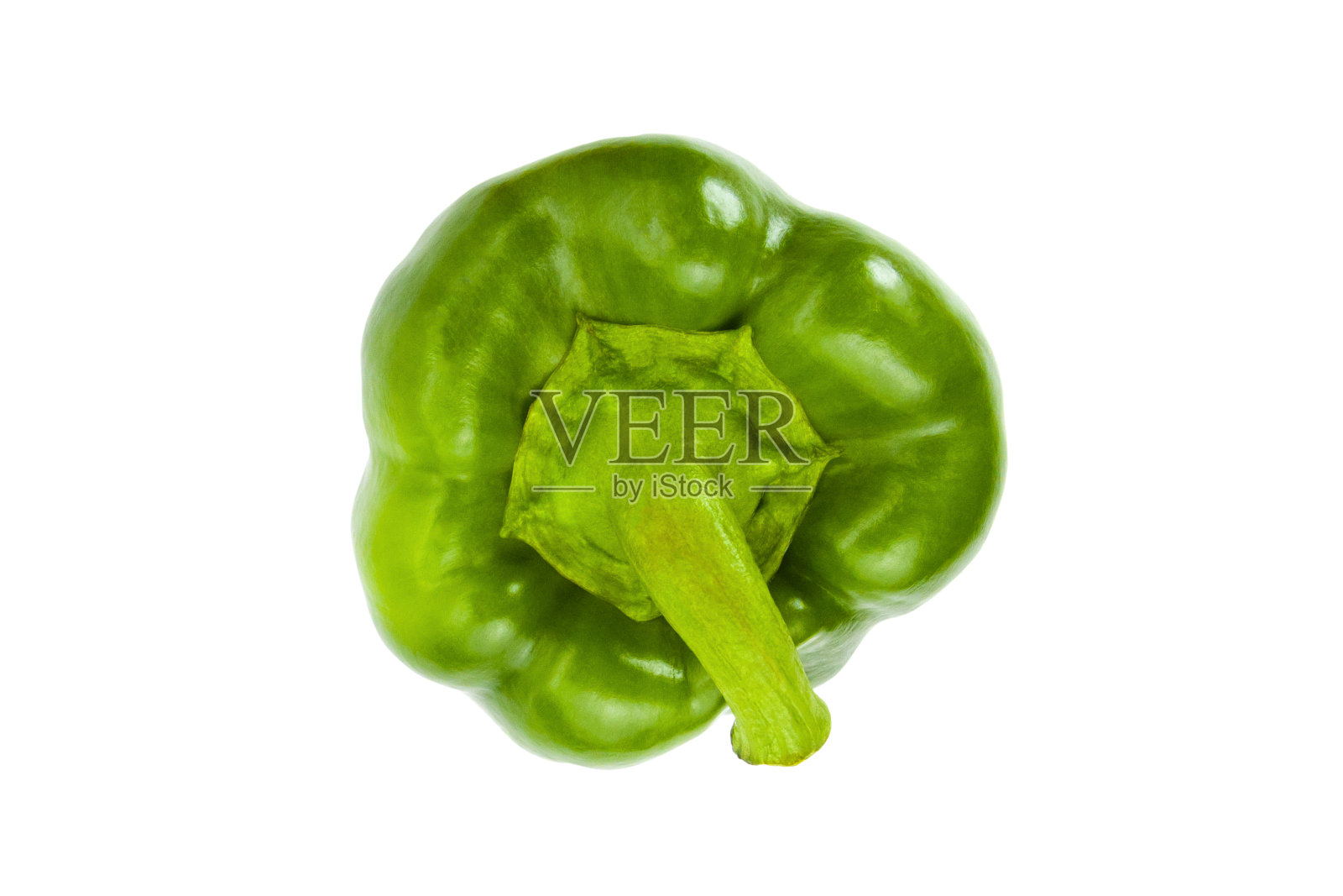 保加利亚青椒,孤立在白色背景上照片摄影图片