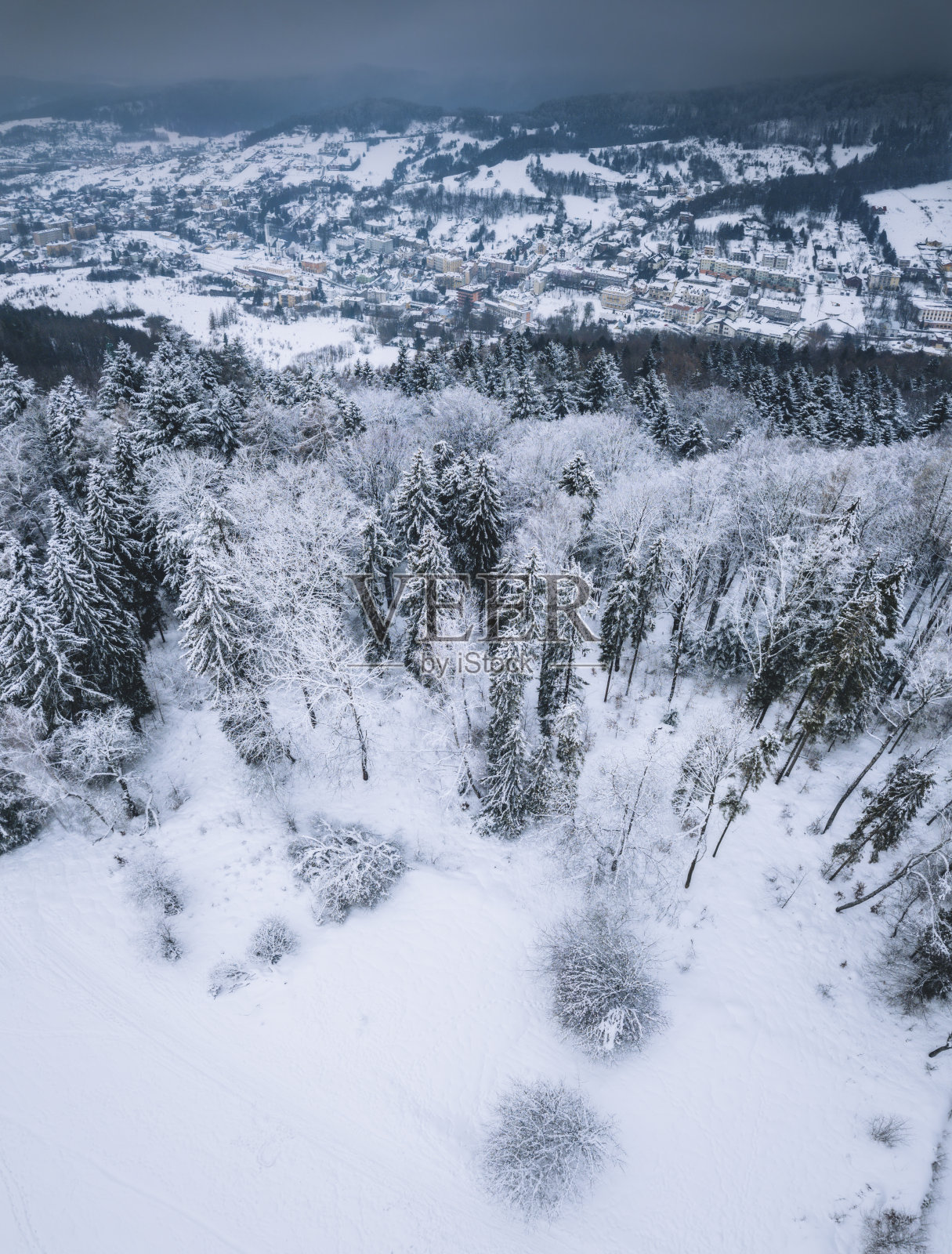 克里尼卡源的全景照片摄影图片