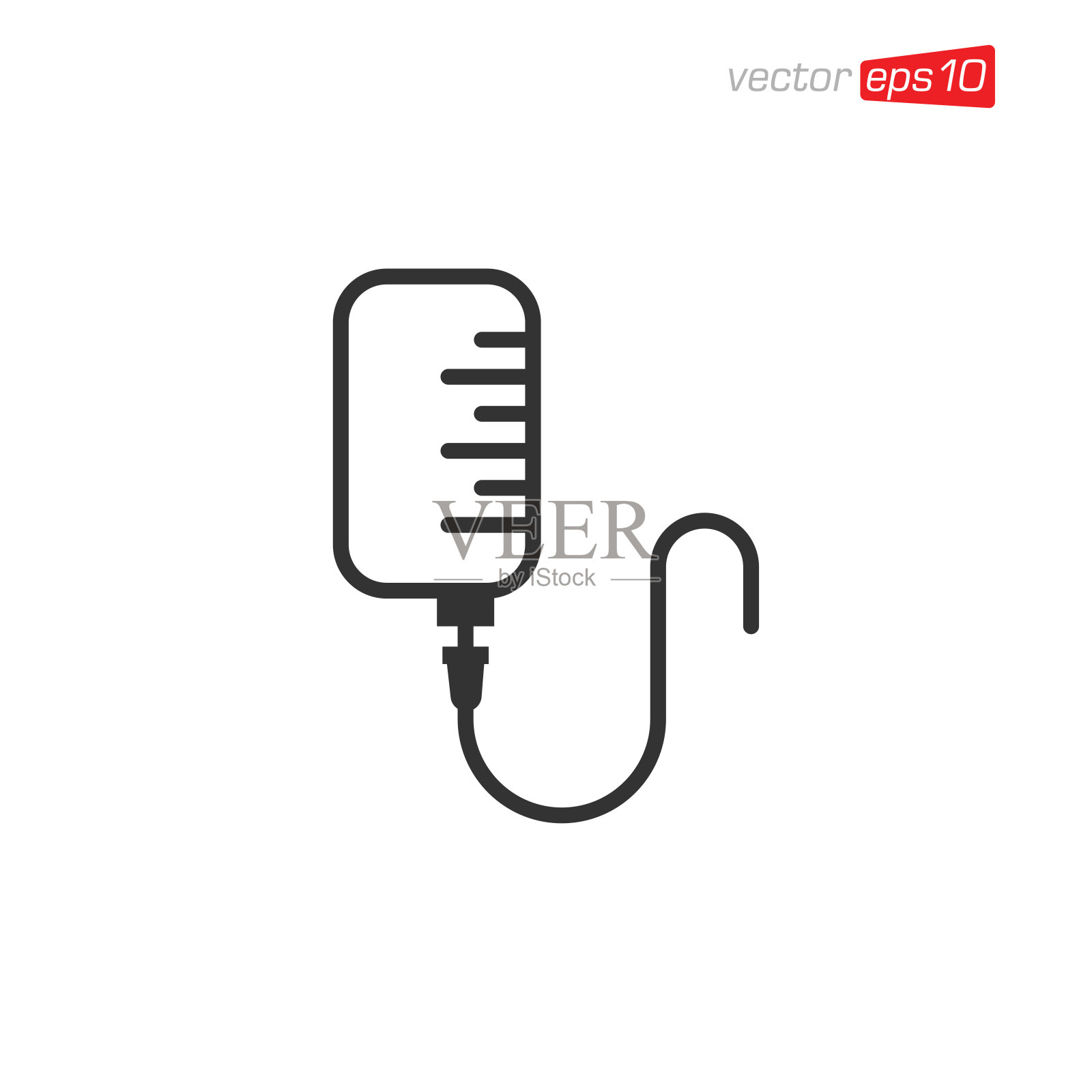 袋血图标设计矢量插画图片素材