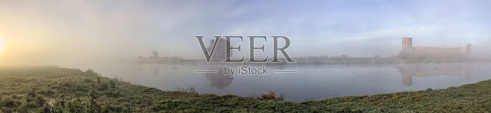 波兰科洛城的中世纪皇家城堡照片摄影图片