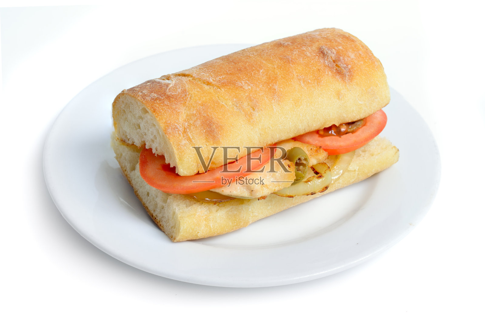 三明治ciabatta照片摄影图片