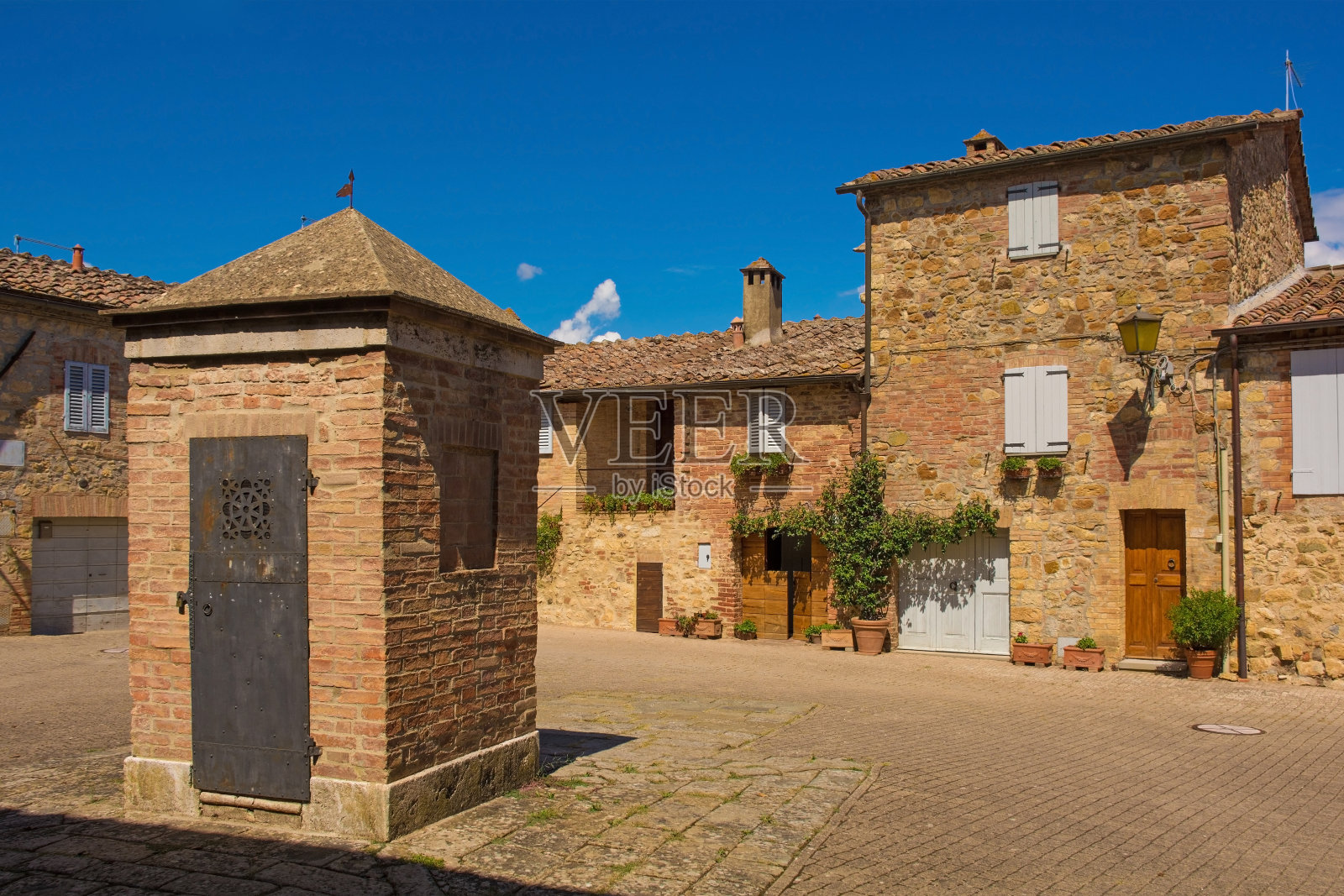 意大利托斯卡纳的穆罗广场照片摄影图片