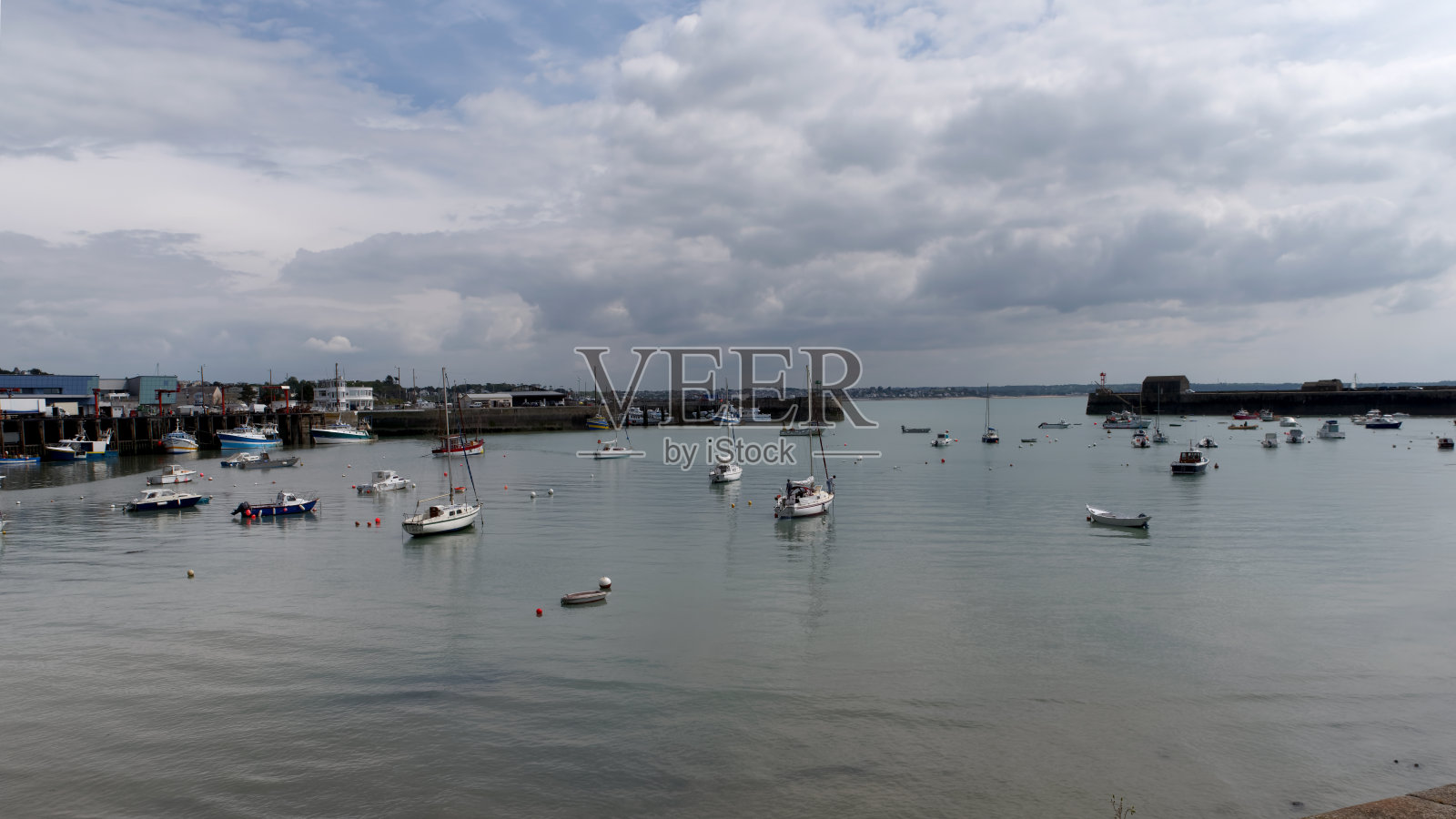 格兰维尔港照片摄影图片