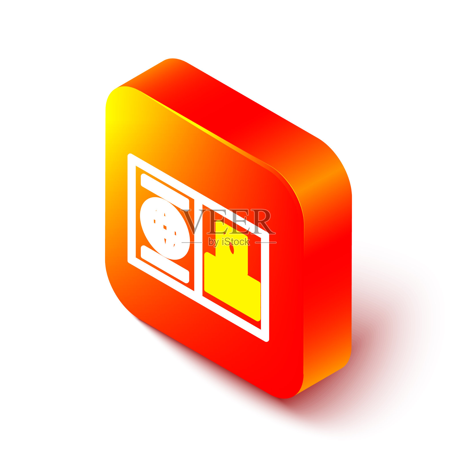 等距线护照与生物数据图标图标素材