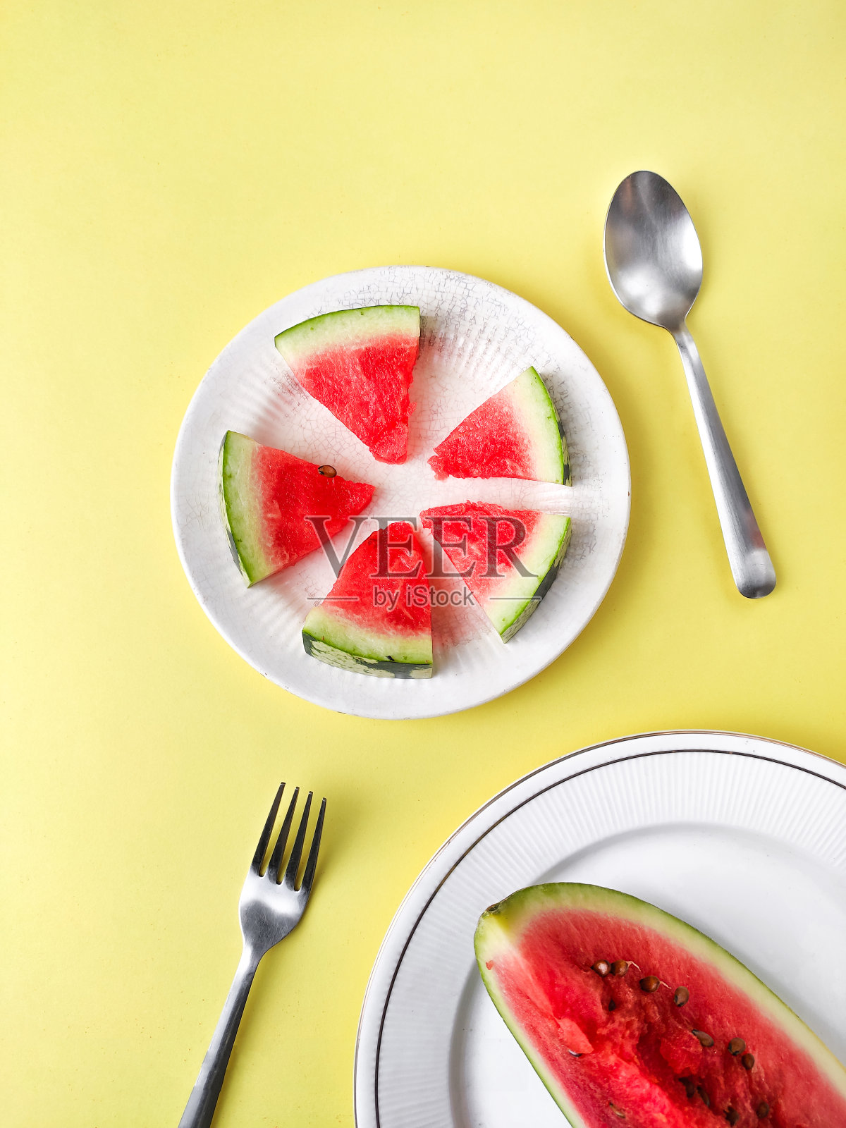 创意切片西瓜库存图像。照片摄影图片